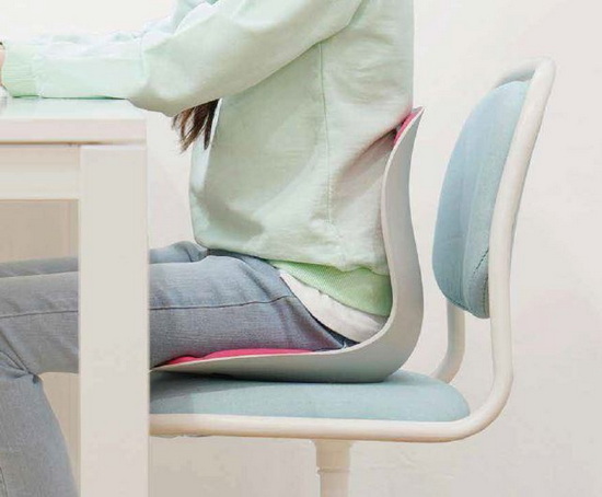 Dětská ergonomická opěrka pro správné držení těla Curble KIDS, tyrkysová