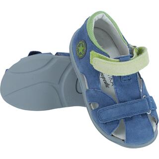 Dětská ortopedická obuv – typ 116 modro-zelená Velikost č. 22