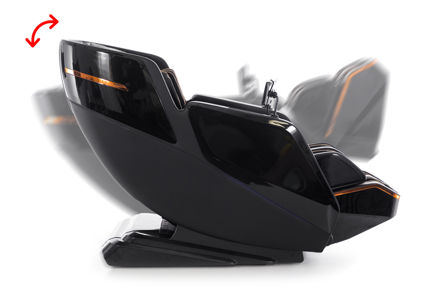 Masážní elektrické křeslo Prestige 3D MASSAGER s ionizátorem vzduchu, černé