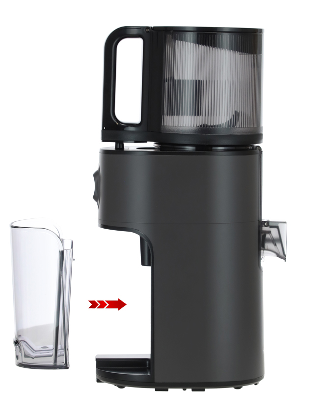 Odšťavňovač Hurom H400, titanově šedý
