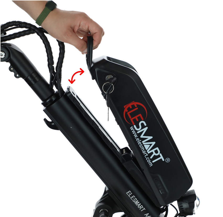 Elektrický přídavný pohon na invalidní vozík Elesmart A6