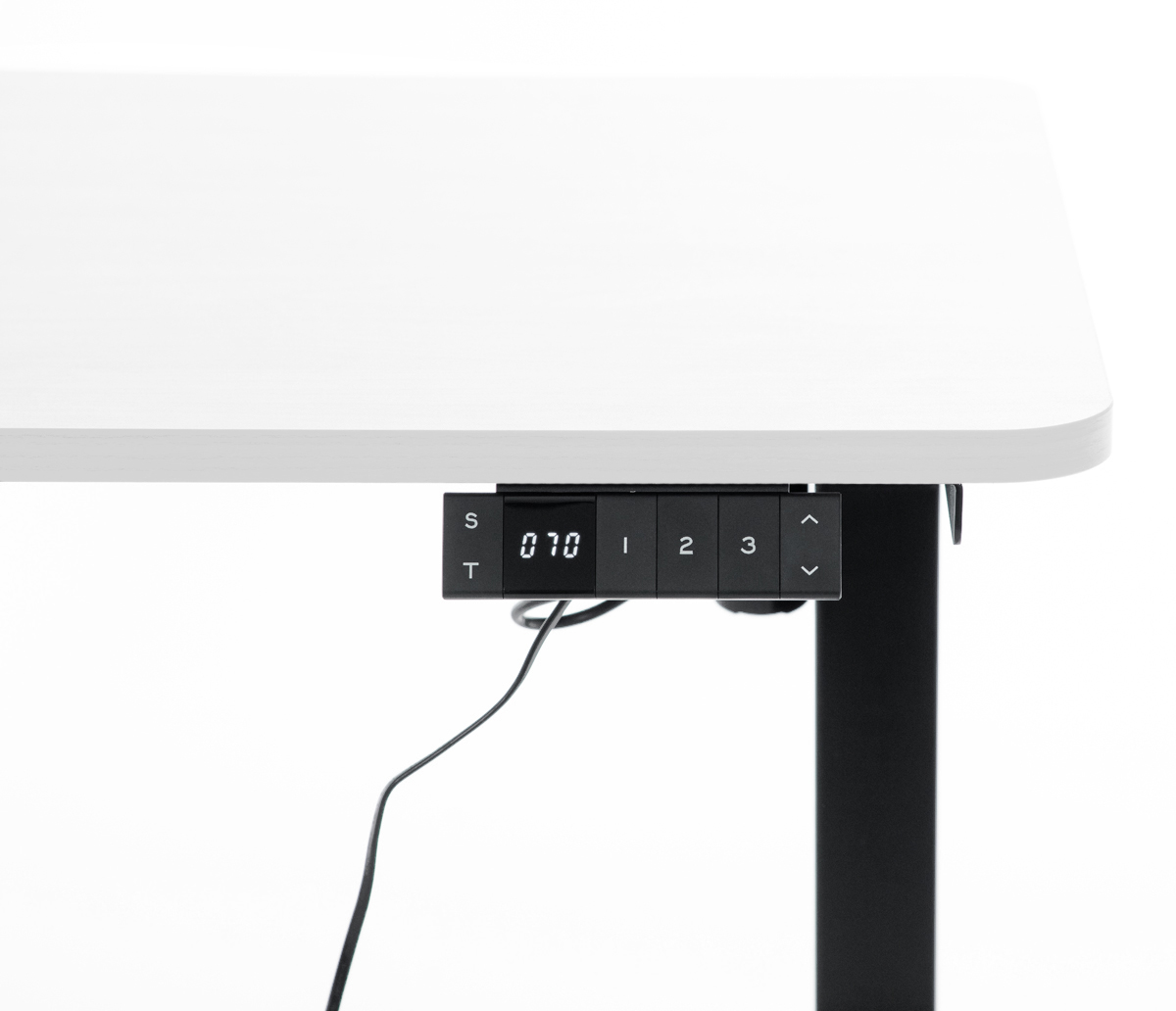 Výškově nastavitelný stůl UNIZDRAV 120x60 cm, bílý