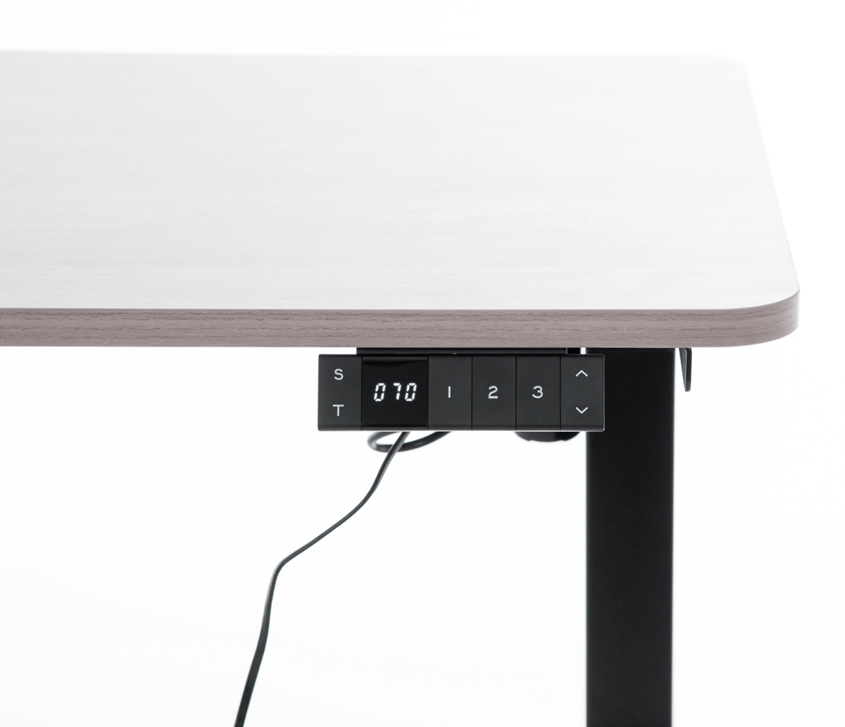 Výškově nastavitelný stůl UNIZDRAV 120x60 cm, šedý