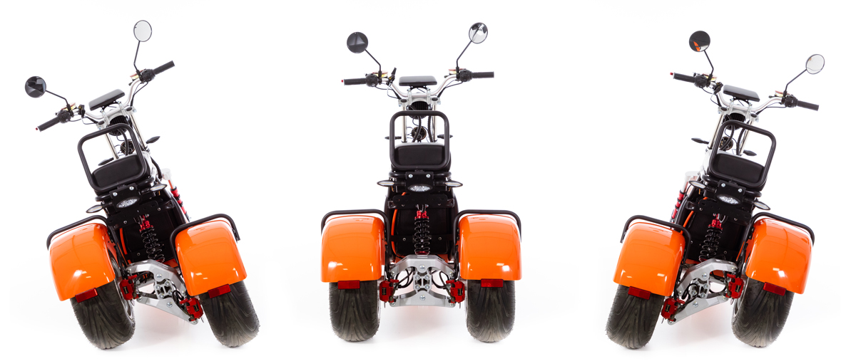 Elektrický Chopper UNIZDRAV EasyRide, oranžový