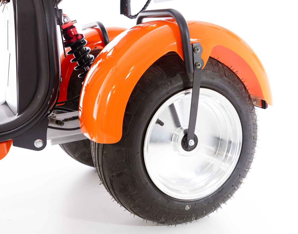 Elektrický Chopper UNIZDRAV EasyRide, oranžový