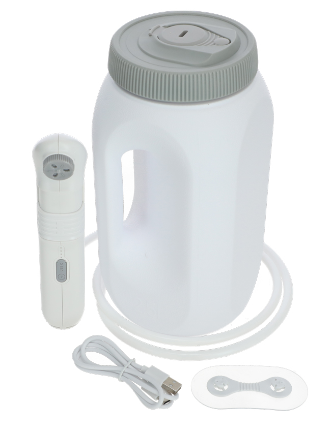 Přenosná sprcha a bidet 2v1 s nabíjecí baterií