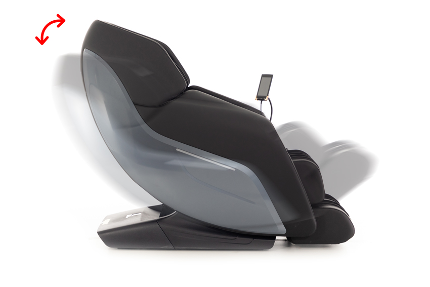 Masážní elektrické křeslo RelaxPro 3D MASSAGER, šedo-černé