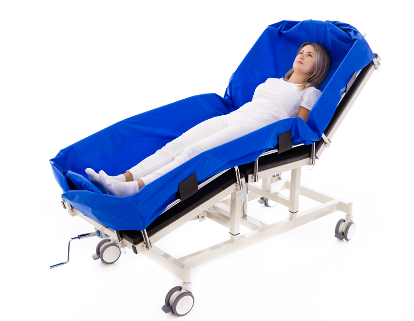 Sprchovací lůžko UNIZDRAV – hydraulické/manuální