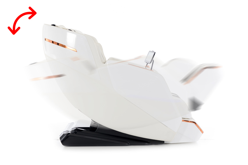 Masážní elektrické křeslo Prestige 3D MASSAGER s ionizátorem vzduchu, bílé