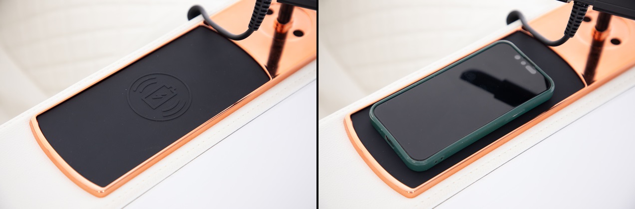 Masážní elektrické křeslo Prestige 3D MASSAGER s ionizátorem vzduchu, bílé