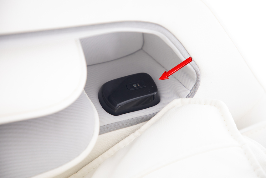 Masážní elektrické křeslo Prestige 3D MASSAGER s ionizátorem vzduchu, bílé