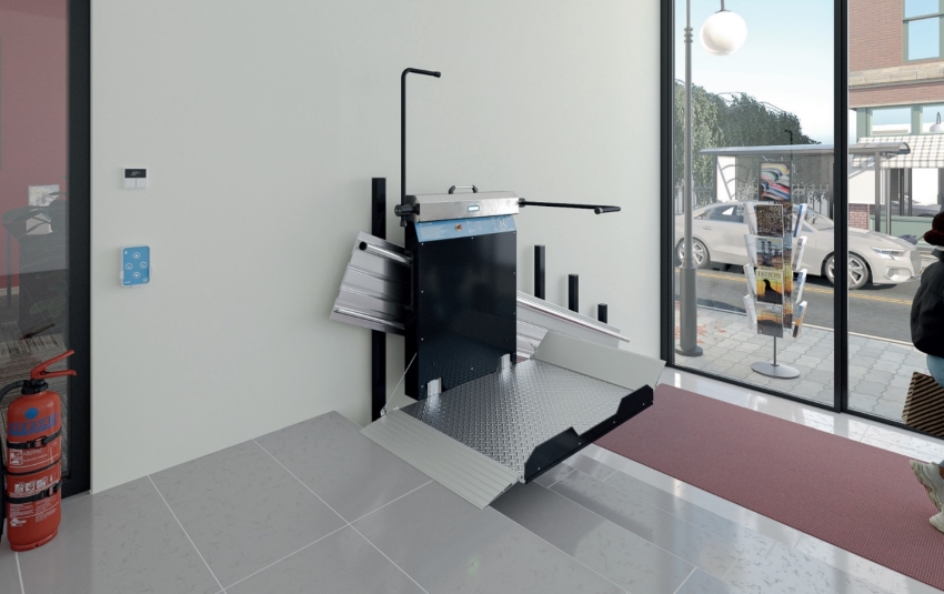 Šikmá schodišťová plošina Masha