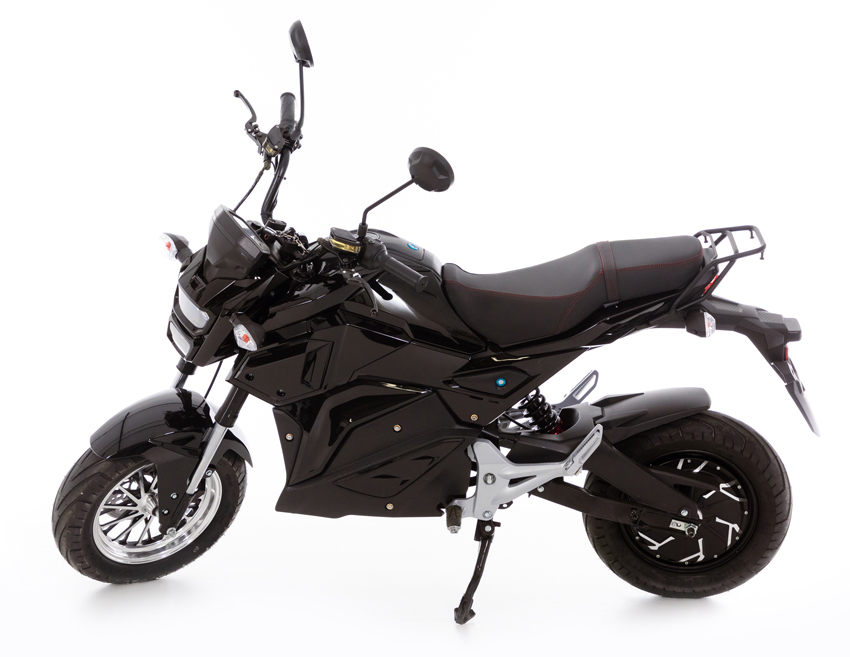 Elektrická motorka e-Flex, černá