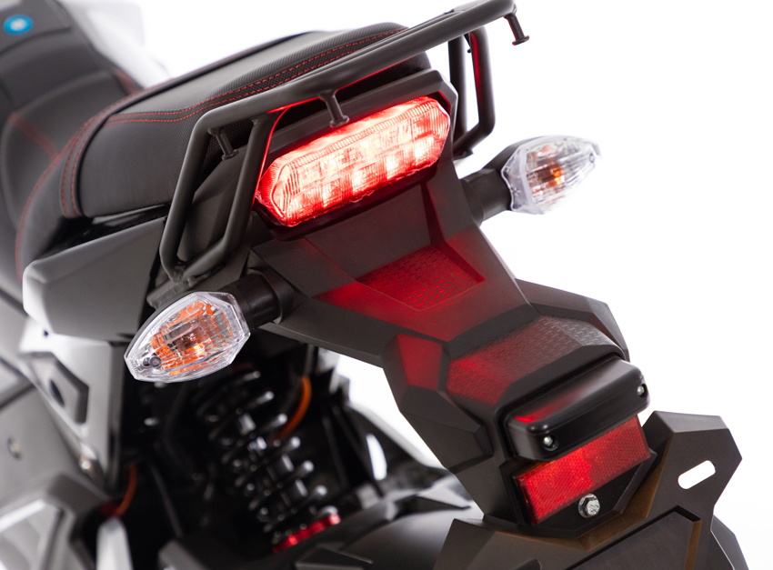 Elektrická motorka e-Flex, černá