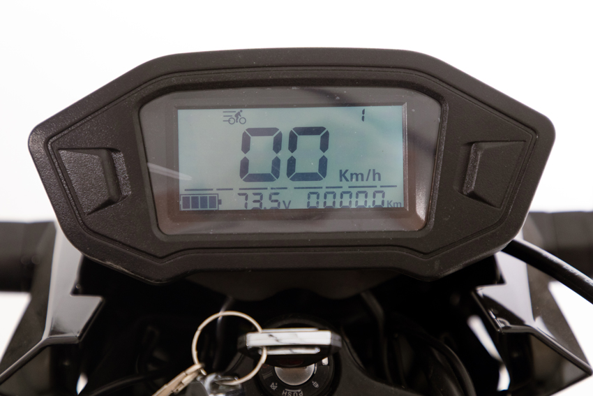 Elektrická motorka e-Flex, černá