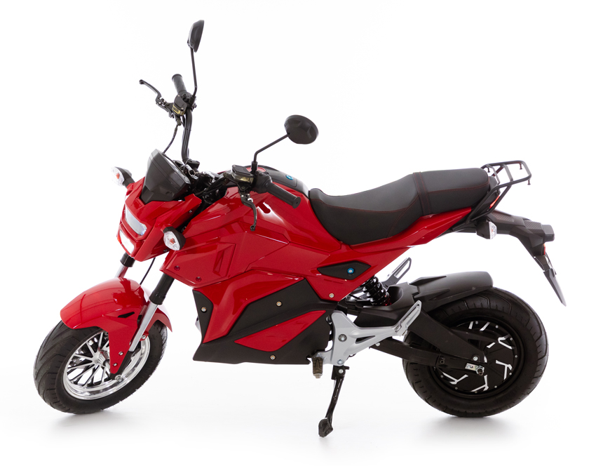 Elektrická motorka e-Flex, červená