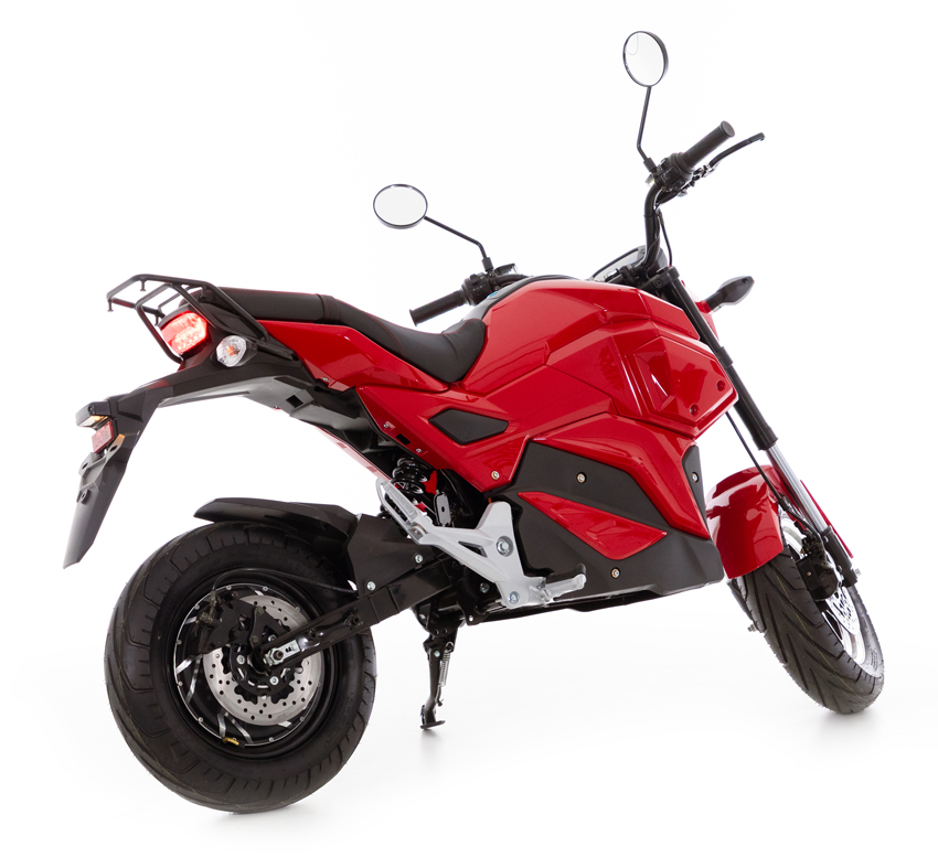 Elektrická motorka e-Flex, červená