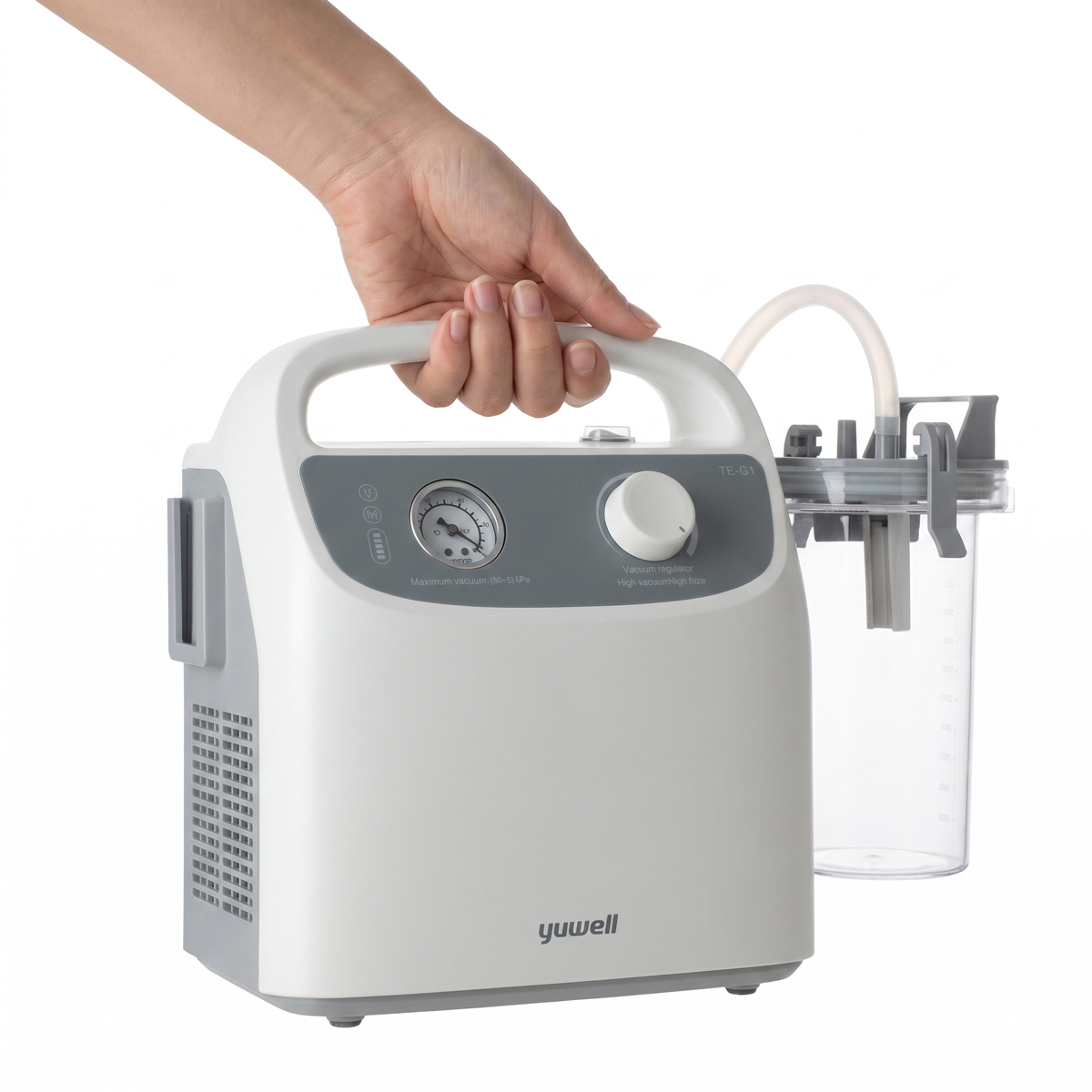 Přenosná odsávačka Yuwell 7E-G1, 27 l/min, nabíjecí