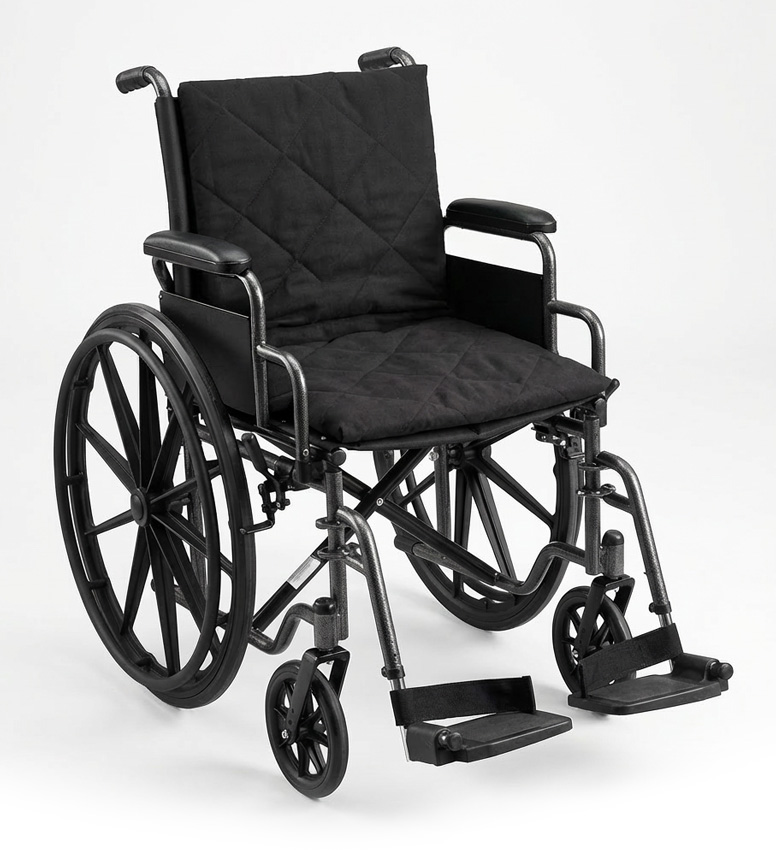 Přenosná vyhřívací podložka s opěradlem