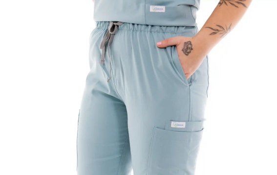 Dámské zdravotnické kalhoty Unidress Basic, modrý oceán