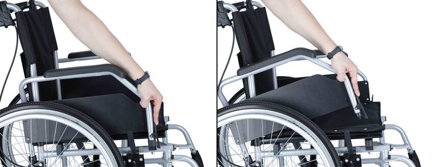 Invalidní vozík odlehčený UNIZDRAV LIGHT