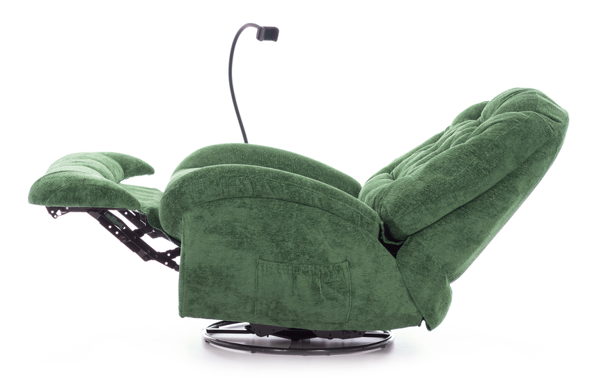 Stylové relaxační polohovací křeslo TRENDY - zelené