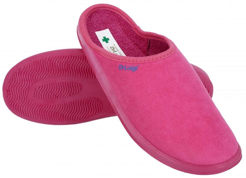 Domácí obuv DrLuigi – růžová