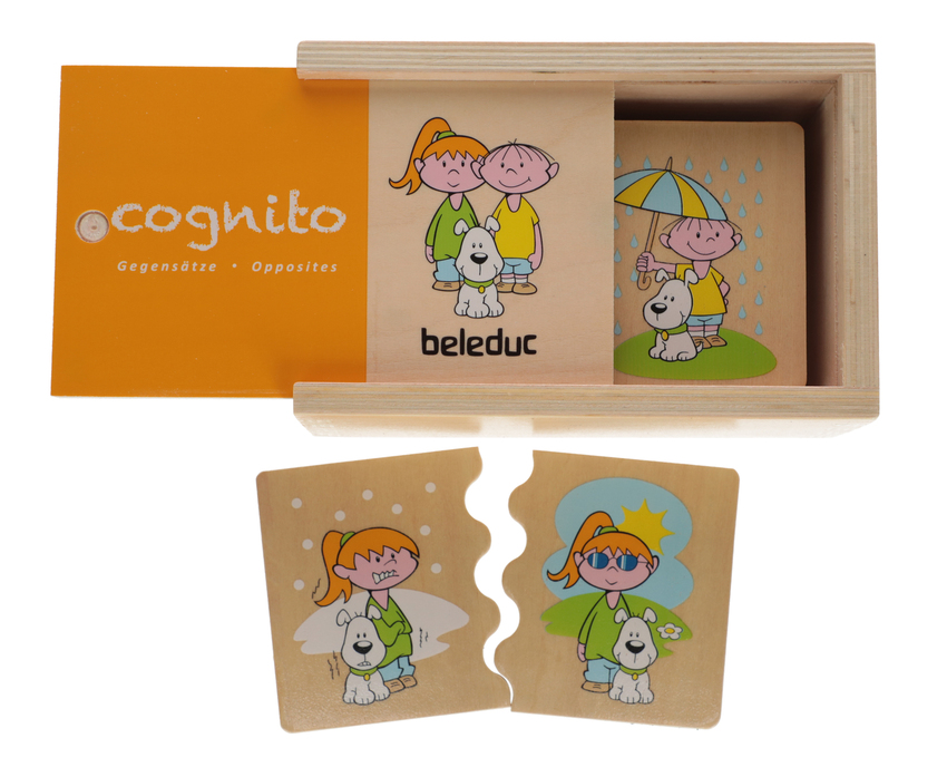 Edukační puzzle Cognito – protiklady od Beleduc