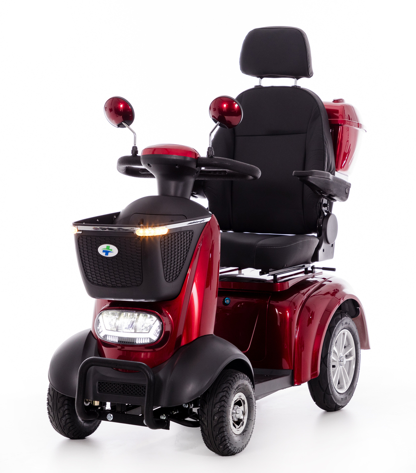 Elektrický skútr MOBILITY Plus - bohatý úložný prostor