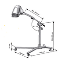 Biolampa Bioptron PRO 1 podlahový + Oxy sprej