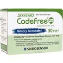 Testovací proužky ke glukometru SD CodeFree, 50 ks