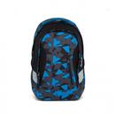 Školní taška Satch Sleek - Blue Triangle