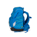 Školní taška Prime - modro-zelený ZigZag