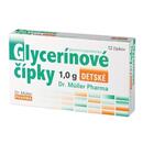 Dr. Müller Glycerinové čípky dětské, 12x 1 g