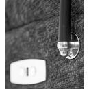 Stylové relaxační polohovací křeslo TRENDY, antracitové