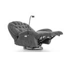 Stylové relaxační polohovací křeslo TRENDY, antracitové