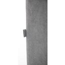 Masážní polohovací křeslo s vyklápěním COMFORT+, antracitová látka