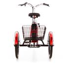 Tříkolové elektrické kolo Tornádo ZTECH, červené