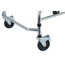 Pojízdné chodítko s opěrnou plochou a sedadlem UNIZDRAV