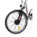 Tříkolové elektrické kolo Tornádo ZTECH, stříbrné Tříkolové elektrické kolo Tornádo ZTECH, stříbrné