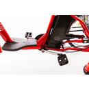 Tříkolové elektrické kolo Tornádo ZTECH, červené