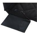 Přenosná vyhřívací podložka s opěradlem