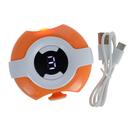 Elektrický zastřihovač nehtů, oranžový