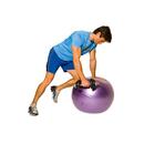 Gymnastický míč Gymy Ball - fialový ( 55 - 65 cm )