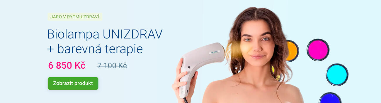 Biolampa UNIZDRAV + barevná terapie