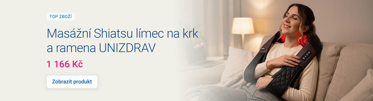 Masážní Shiatsu límec