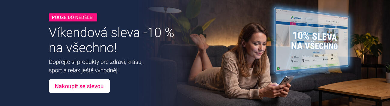 Víkendová sleva -10 % na všechno