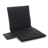 Přenosná vyhřívací podložka s opěradlem