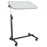 Lůžkový stolek k posteli bělosivý