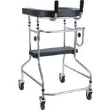 Pojízdné chodítko s opěrnou plochou a sedadlem UNIZDRAV